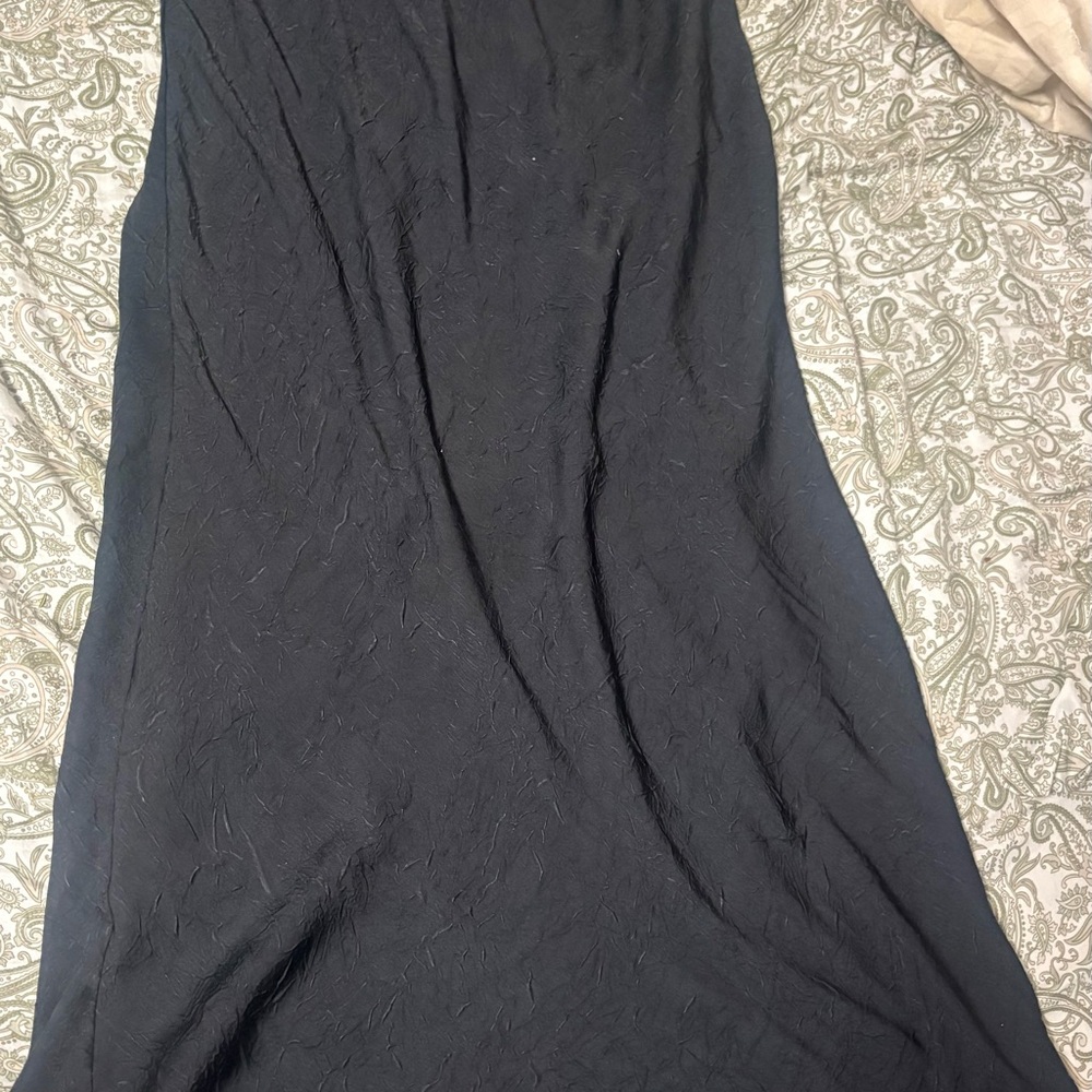 Urban Outfitters Black Slip Skirt
